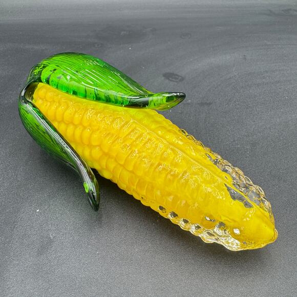 Vintage Murano Style Hand Blown Glass Fruits Blown Glass Art Retro Kitchen Decor - Picture 1 of 7